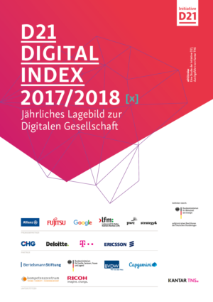 Cover der Studie D21-Digital-Index 2017/2018