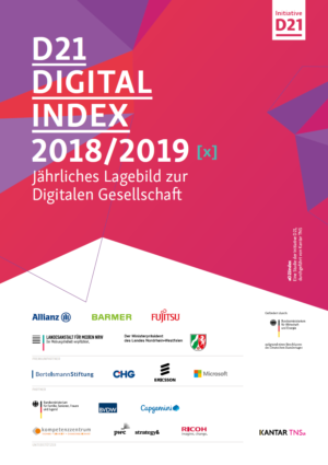Cover der Studie D21-Digital-Index 2018/19