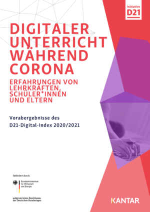 Cover der Publikation zu digitalem Unterricht während Corona