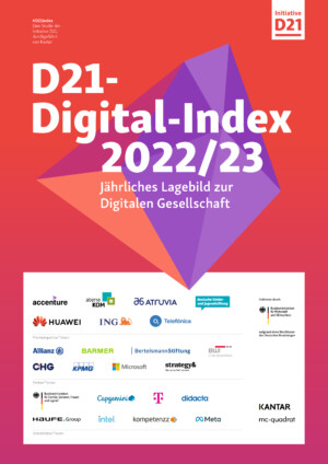 Cover der Studie D21-Digital-Index 2022/2023