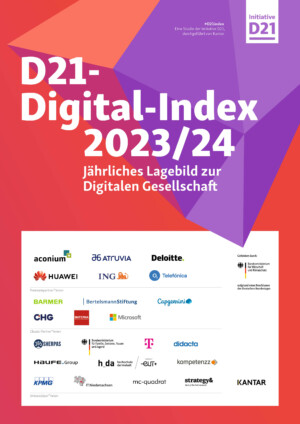 Cover der Studie D21-Digital-Index 2023/24