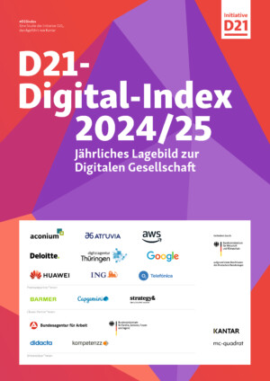 Cover der Studie D21-Digital-Index 2024/2025