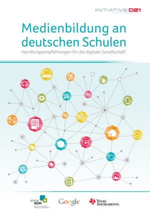 Cover der Studie Medienbildung an deutschen Schulen
