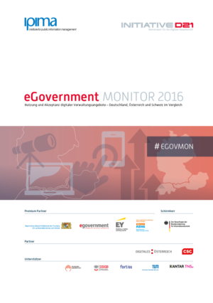 Cover des eGovernment MONITOR 2016