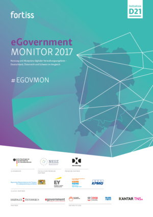 Cover des eGovernment MONITOR 2017