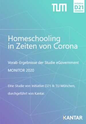 Cover der Publikation zu Homeschooling in Zeiten von Corona