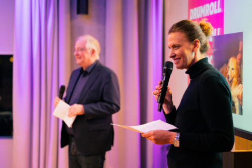 Claudia von Bothmer und Thomas Langkabel auf der Bühne